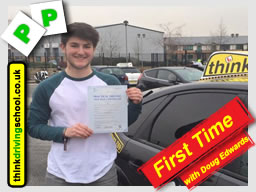 Passed with think driving school in February 2015