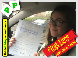 Passed with think driving school in February 2015