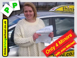 Passed with think driving school in February 2015