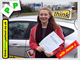 Passed with think driving school in February 2015