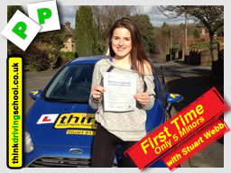 Passed with think driving school in February 2015