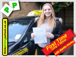 Passed with think driving school in February 2015