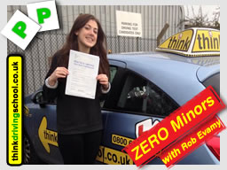 passed with rob evamy from bordon driving school