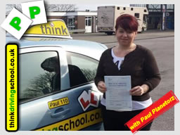 Passed with think driving school in March 2015