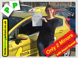 Passed with think driving school in March 2015
