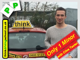 Passed with think driving school in March 2015