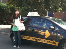 abby yatley happy with think driving school